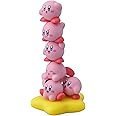 DandelYunx 11PCS Kirby Adventure Stackable Mini Figures - Collectible Kirby Pile Up Figurines with Stackable Base, Desktop Decorations for Fans, Kids' Birthday Gifts