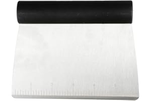 KitchenAid Stainless Steel All-Purpose Scraper and Dough Cutter - Black