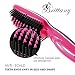 Brittany Hair Straightening Brush. Fast Heating Salon Ionic Straightener. For All Hair Types. Gift Box.