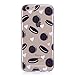 Produktbild iPhone 6/6S (4,7") Hülle, Edaroo Ultra Dünn Leicht Transparent Klar Silikon Handyhülle mit Süßes Bunt Motiv SchutzHülle TPU Gel Weiche Dünne Silikon Rückseiten Hülle Backcase Cover für Apple iPhone 6/6S (4,7 zoll) - Schokolade Kekse