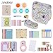 Price comparison product image Andoer 14-in-1 Accessories Kit for Fujifilm Instax Mini 8/8+/8s Camera Case/Strap/Sticker/Selfie Lens/Colored Filter/Album/Kinds Film Table Frame/Wall Hanging Frame/Border Sticker/Corner Sticker/Pen