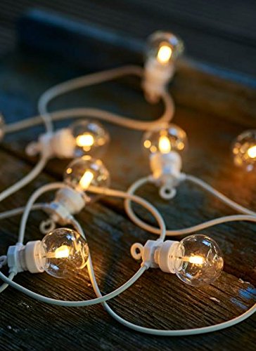 Sirius Lichterkette Lucas Ergänzung 10 LED klar außen 3m weiß