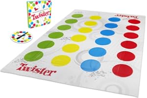 Twister Game, Family and Kids Party Game, Twister Board Game Ages 6 and Up, Indoor and Outdoor Classic Game
