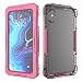 Produktbild leihao888 Wasserdichter Telefonkasten für iPhone X Xs Max Xr 7 8 Unterwasserfotografie-Kasten für iPhone 6 6s 7 8 Plus-Abdeckungs-Taschen-Beutel für iPhone XS MAX Pink