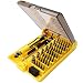 Produktbild 45 in 1 Schraubendreher-Sets JACKYLED Präzisions-Treiber-Kits Magnetwerkzeug Reparaturwerkzeug Kompakter Schraubendreher-Kit mit 42 Bits Pinzette Triangle Paddle & Case für Handy PC Laptop Auflage Uhr Tablette Computer Glas Kameras Spielwaren und elektronisches Zusätze