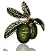 Produktbild DJDG Broschen Legierung Diamant Schmuck Tropfen Öl Farbige Oliven Pflanze Brosche Brosche Bezogene Schals Schal Clip
