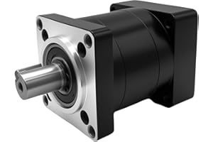 TOSEASTARS Nema34 Planetengetriebe Übersetzung 5:1 Übersetzungsverhältnis 3000RPM Getriebekopf für 14mm Nema 34 57mm Schrittmotor Getriebekasten zur Motorkraftverstärkung Untersetzungsgetriebe für CNC