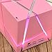 Produktbild WXJssmmj Bluetooth Lautsprecher 4.0 + 7 Lantern Card Mini Outdoor Portable Audio Subwoofer, Kleinen, Rosa, Paket 1