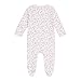 Bluezoo Kids Babies White Floral Bunny Sleepsuit 0-3 Months