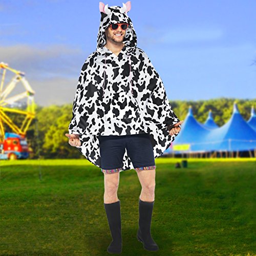 Preisvergleich Produktbild Kuh mit Kapuze Poncho