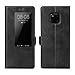 Produktbild Eastcoo Kompatibel Huawei Mate 20 Pro Tasche Schutzhülle Handyhülle Hülle Premium PU Leder Smart Flip Case mit [Wake up][Standfunktion][Magnetic Closure] (Mate 20 Pro, A-Black)