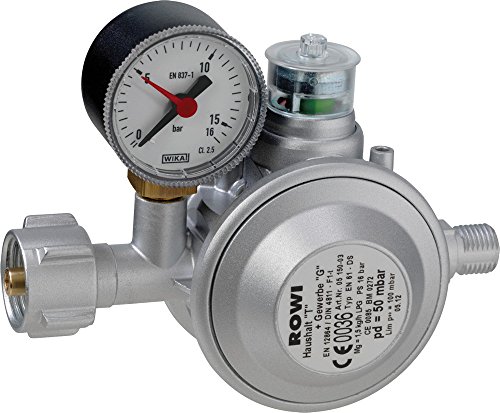 Preisvergleich Produktbild Rowi Gasdruckregler Doppelt