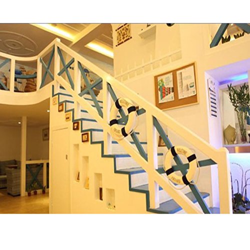 Estone Deko-Rettungsring, zum Aufhängen an der Wand, blau, 45cm/17.5“ - 5