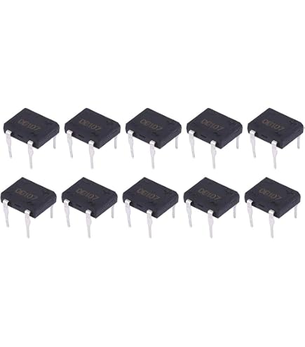 Chanzon FR607 Diodi Raddrizzatori A Recupero Rapido (20 Pezzi) - 6A 1000V 150-500ns, Confezione R-6, RoHS