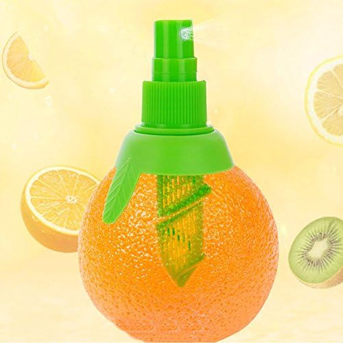 Amandy 2pcs Citrus Fruit Sprayer Creative Lemon Sprayer Fruit Juice Citrus Lime Juicer Spritzer Kitchen Gadgets