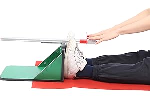 ZLXHDL Tester per Legamenti, Tester per La Valutazione della Flessibilità Sit And Reach in Lega di Alluminio con Scala Accurata, Strumento di Misurazione del Fitness per Studenti, Adulti