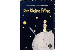 Der kleine Prinz. Black: Klassische Ausgabe mit Farbschnitt und glitzernden Sternen