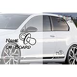 Schnuller - Schnulli | Baby - Name On Board | Wunschtext | Auto Aufkleber | Lustig | Baby On Board