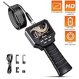 【3'' 2 Millionen Pixel HD IPS LCD】Volador Inspektionskamera: 3 Zoll 3 Millionen Pixel, 1920 * 1080 HD-Auflösung, 90% NTSC-Farbbereich, die Definition ist vergleichbar mit dem Smartphone, zeigen die erstaunlichen Details für Sie.