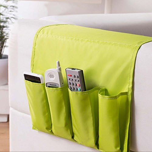 NNIUK Sofa Armrest Storage Pocket, Hanging Organizer Pocket Bag for Cellphone TV-Remote DVD Glasses Drinker Snacks Holder Bags to Keep Clean and Tidy.
