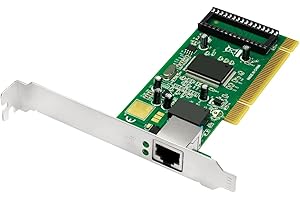 LogiLink Tarjeta PCI Gigabit LAN con función WOL (Wake-On-LAN), 1 Puerto