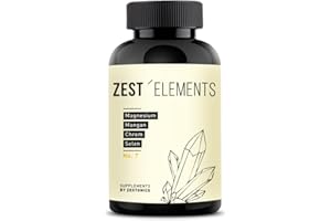 ‎ZESTONICS NEU: ZEST'ELEMENTS Multimineral-Komplex - Magnesium, Mangan, Selen, Zink, Chrom, Kalium, elementares Jod u.v.a.m. (1x94g) von zestonics
