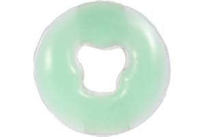 LAHOMIE Almohada de Masaje Facial, Cojín de Masaje de Silicona Reutilizable para Masaje Facial y Relajación Corporal(verde claro)