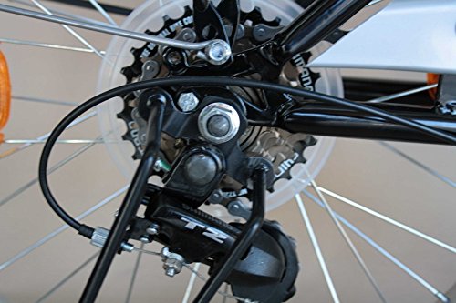 Kinderfahrrad 20 Zoll DELTA Fahrrad Shimano 6 Gang Kettenschaltung StVZO tauglich Blau/Schwarz - 7