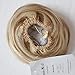 PRETTYSHOP 100% Human Hair UP DO blonde Ballerina Knoten Donut Bun Topknot Scrunchie Hairpiece Ponytail H311a 27/613