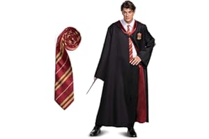Nubincai Magician Robe, Wizard Cosplay Set Ties Wizard Costume Enchanted Party Birthday Costumes for Adults and Children, Wizard Costume for Cosplay Carnival Fancy Dress Party