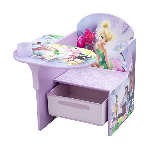 Disney Fairies Chair Desk with Storage Drawer