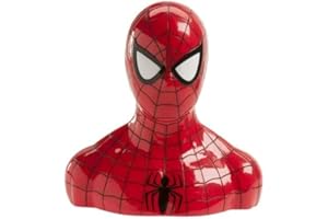 Dekora 204011 Spiderman Skarbonka dla dzieci z papierem waflowym Notatki Czerwony