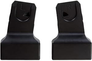 hauck Universal Babyschalen Adapter Kompatibel mit Vision X, Saturn R & Apollo Buggy & Drive N Care Autoschale & Gängige Babyautositze von Cybex, Kiddy, Joie, Kinderkraft, Maxi-Cosi (Schwarz)