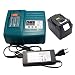 Produktbild Ersetzen 6,0Ah Makit BL1860 Akku Li-ion & 1.5A Makita Ladegerät DC18RC DC18RA