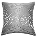 Silvia Damask Square Cushion Cover 40 x 40 cm Selection of Colours grey
