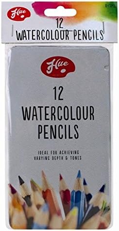 12 x Water Colour Artist Pencils for Drawing Sketching Shading Bulk Pack Art