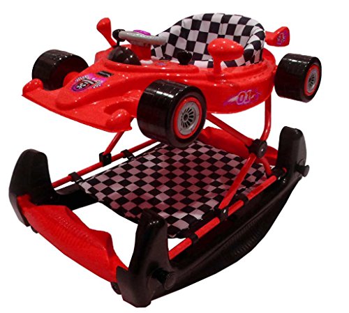 Racing car baby walker / rocker - red (new 2015)