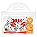 NUK Classic Happy Days Silicone Soothers Size 1 Boys (0-6 months, 2 pack)