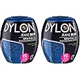 DYLON Washing Machine Fabric Dye Pod for Clothes & Soft Furnishings, 350g – Jeans Blue (Pack of 2)