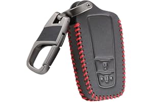 Otai Cuero Caja de la Llave del Coche Cubrir Compatible para Toyota C-HR Prius Protector de control remoto 2 Botones