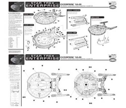 Star Trek Enterprise NX-01 Model Kit