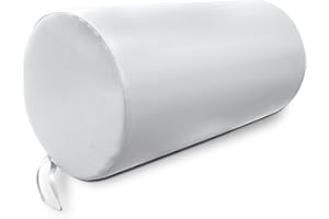 QUIRUMED Coussin de massage cylindrique Wellcore, 60 x 30 cm, blanc