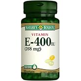 Nature's Bounty Vitamin E-400 IU, 268 mg, 50 Jelatin Kaps&uuml;l, Takviye Edici Gıda