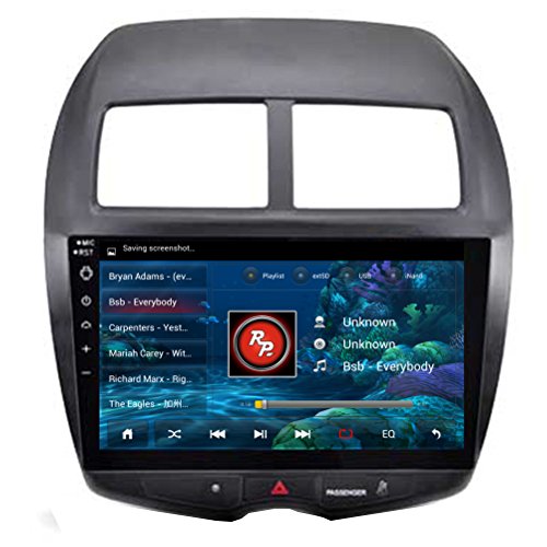 TOPNAVI 10,1?pulgadas (1024?* 600?Android 4.4?reproductor pc para coche para Mitsubishi ASX 2010?2011?2012?2013?2014?šC?2015?Auto Navegaciš®n GPS, Wi-Fi, Bluetooth Radio 1,2?GB CPU DDR3?Pantalla tš¢ctil capacitiva 3?G Car Audio EstšŠreo Agenda RDS AUX Espejo Link 16?GB Quad Core