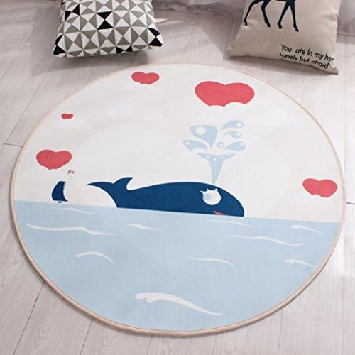 Round Carpet Children Cushion Pad Living Room Bedroom Rug , 3 , 120cm