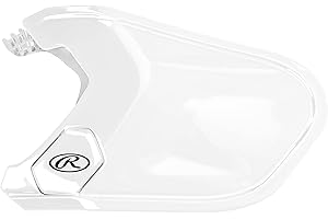 Rawlings | MACH Adjust Face Guard | Adjustable Extension Piece | Fits Mach Series Helmets | Gloss| LHB & RHB Options