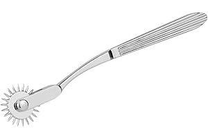FYEARFLY Edelstahl Nervenrad Nadelroller, Wartenberg Neurowheel, Wartenberg Pinwheel Edelstahl Nerventester medizinisches Diagnosegerät zum Testen der Nervenempfindlichkeit
