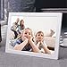 Produktbild RENYAYA Smart Digital Photo Frame 18.5 Zoll. MP3 Video Player Kalender Alartuhr Automatische Schaltermaschine, mit Fernbedienung Unterstützung USB SD-Card Elektronischen Monitor,White