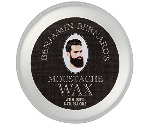 Bartwachs für starken und langen Halt – natürliches Wachs, Jojobaöl, Avocadoöl – einfache Anwendung und frischer Duft – 25 ml - 7