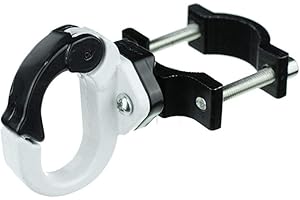 KLOP256 Crochet de scooter 180 degrés tating sy Installer Support de suspension cintre léger en alliage d sacs à provisions pratiques avec vis casque accessoires multifonctions pour xiaomi (1pcC